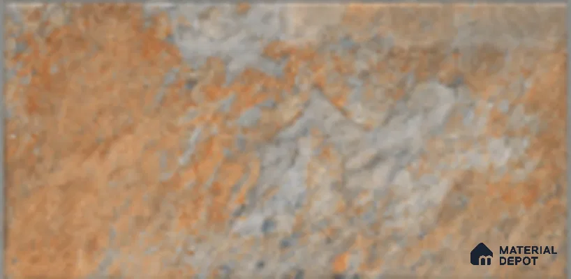 Stone Look Floor Tile TL 11346 Slate Stone Burnt-A 2 ft x 1 ft Matte Finish Vitrified Tile - 12 mm | Suitable For living Room, Bedroom, Bathroom