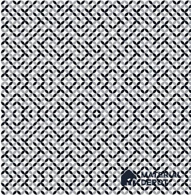 Patterned Floor & Wall Tile TL 09723 Decor 16 2 ft x 2 ft Carving Matte Finish Vitrified Tile - 9 mm | 1 Random Design | Suitable for Living Room, Bedroom & Bathroom | Please Expect a Slight Variation of Pattern