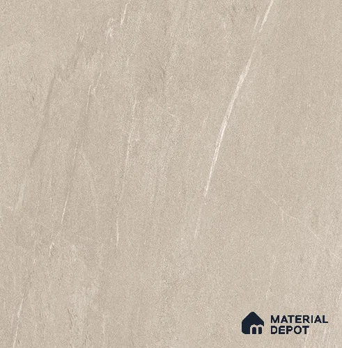 Stone Floor Tile TL 08343 B Lime Stone Beige 2 ft x 2 ft Carving Matte Finish Vitrified Tile - 9 mm | 8 Random Design | Suitable For Bathroom, Terrace & Balcony