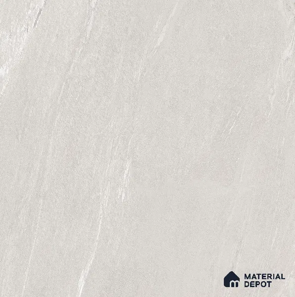 Stone Floor Tile TL 08343 Lime Stone Ivory 2 ft x 2 ft Carving Matte Finish Vitrified Tile - 9 mm | 8 Random Design | Suitable For Bathroom, Terrace & Balcony