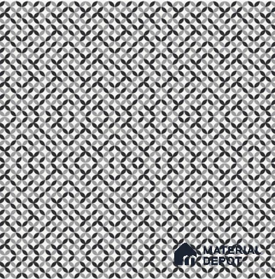 Patterned Floor & Wall Tile TL 09723 Decor 16 2 ft x 2 ft Carving Matte Finish Vitrified Tile - 9 mm | Suitable for Living Room, Bedroom & Bathroom | Please Expect a Slight Variation of Pattern
