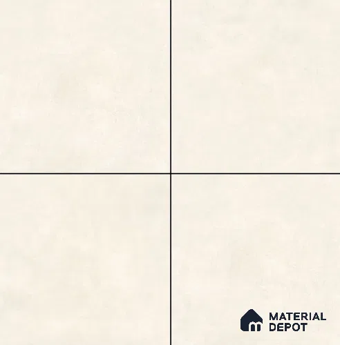 Cement Floor & Wall Tile TL 08333 Cementum Beige 2 ft x 2 ft Matte Finish Vitrified Tile - 9 mm | Suitable for Living Room, Bedroom & Bathroom
