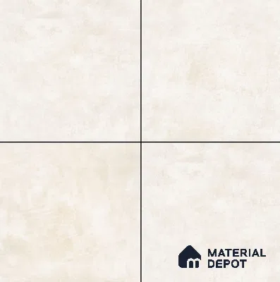 Cement Floor & Wall Tile TL 08333 B Cementum Bone 2 ft x 2 ft Matte Finish Vitrified Tile - 9 mm | Suitable for Living Room, Bedroom & Bathroom