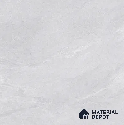 Stone Floor Tile TL 08360 F Luxestone Bianco 2 ft x 2 ft Matte Finish Vitrified Tile - 9 mm  | Suitable For Bathroom, Terrace & Balcony