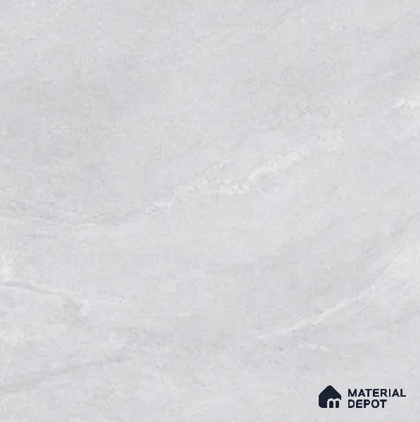 Stone Floor Tile TL 08360 F Luxestone Bianco 2 ft x 2 ft Matte Finish Vitrified Tile - 9 mm | Suitable For Bathroom, Terrace & Balcony