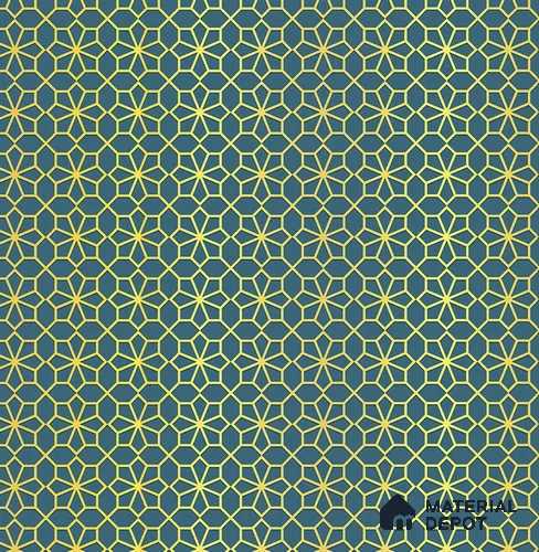 Patterned Floor & Wall Tile TL 09715 Decor 01 2 ft x 2 ft Carving Matte Finish Vitrified Tile - 9 mm | 1 Random Design | Suitable for Living Room, Bedroom & Bathroom | Please Expect a Slight Variation of Pattern