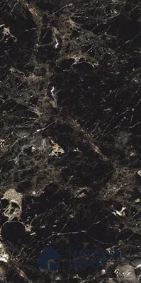 Marble Floor & Wall Tile TL 08242 B Metz Negro 4 ft x 2 ft High Gloss Finish Vitrified Tile - 9 mm | Suitable for Living Room, Bedroom & Bathroom