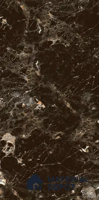 Marble Floor & Wall Tile TL 08242 Metz Marrone 4 ft x 2 ft High Gloss Finish Vitrified Tile - 9 mm | Suitable for Living Room, Bedroom & Bathroom