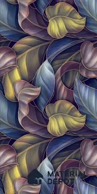 Tropical Wall Tile TL 08250 Garden Wall 4 ft x 2 ft High Gloss Finish Vitrified Tile - 9 mm | Suitable for Bathroom, Accent/Feature Wall, Dining Area