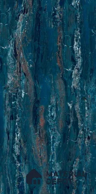 Stone Floor & Wall Tile TL 08249 Turkish Teal 4 ft x 2 ft High Gloss Finish Vitrified Tile - 9 mm | Suitable for Living Room, Bedroom & Bathroom