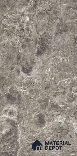 Marble Floor & Wall Tile TL 08236 Krypton Grey 4 ft x 2 ft Glossy Finish Vitrified Tile - 9 mm | Suitable for Living Room, Bedroom & Bathroom