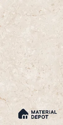 Marble Floor & Wall Tile TL 08410 Fecto Oyster 4 ft x 2 ft Glossy Finish Vitrified Tile - 9 mm | Suitable for Living Room, Bedroom & Bathroom