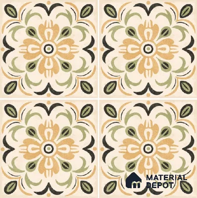 Wall Tile TL 10470 Dublin 1 ft x 1 ft Vitrified Glue Granula Matte Finish - 9.5 mm | Suitable For Living Room, Bedroom, Kitchen | 2 mm Spacer is Mandatory | Please Expect a Slight Variation of Pattern (Sample)