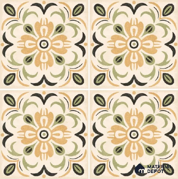 Wall Tile TL 10470 Dublin 1 ft x 1 ft Vitrified Glue Granula Matte Finish - 9.5 mm | Suitable For Living Room, Bedroom, Kitchen | 2 mm Spacer is Mandatory | Please Expect a Slight Variation of Pattern (Sample)