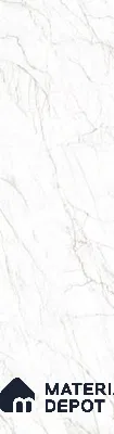 Marble Look Wall & Floor Tile TL 08158 Statuario Oro 10 ft x 2.6 ft Porcelain Glossy Finish - 15 mm | Random 3 | Adhesive and Spacers Must be Used During Installation