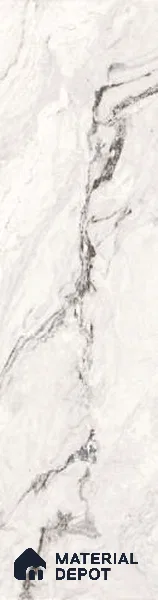 Marble Look Wall & Floor Tile TL 08159 Castello Quartzite 10 ft x 2.6 ft Porcelain Glossy Finish - 15 mm | Random 4 | Adhesive and Spacers Must be Used During Installation
