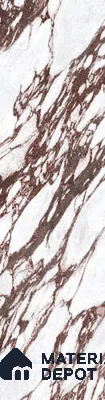 Stone Look Wall & Floor Tile TL 08162 Viola Vino 10 ft x 2.6 ft Porcelain Glossy Finish - 15 mm | Random 4 | Adhesive and Spacers Must be Used During Installation