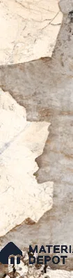 Stone Look Wall & Floor Tile TL 08161 Patagonia Pie 10 ft x 2.6 ft Porcelain Glossy Finish - 15 mm | Random 2 | Adhesive and Spacers Must be Used During Installation