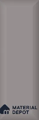 Subway Tile TL 09887 Diamond Dark Grey 12x4 inch  Ceramic Glossy Finish - 7.5 mm