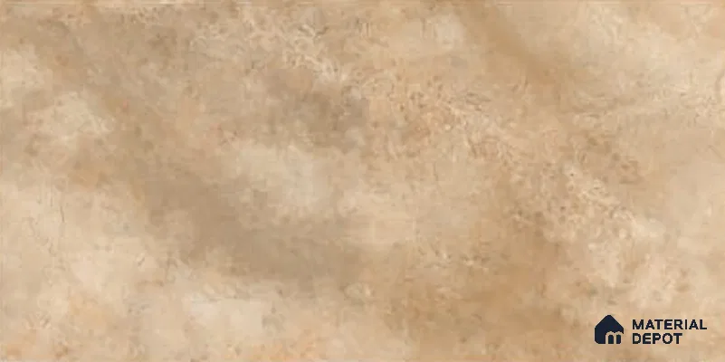 Stone Floor Tile TL 09736 D 25145 1 ft x 1 ft Brown Ceramic Matte Finish Floor Tile - 9 mm | Ideal for Bathroom