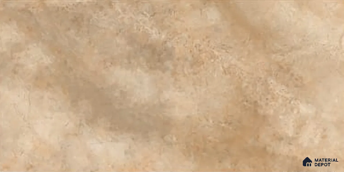 Stone Floor Tile TL 09736 D 25145 1 ft x 1 ft Brown Ceramic Matte Finish Floor Tile - 9 mm | Ideal for Bathroom