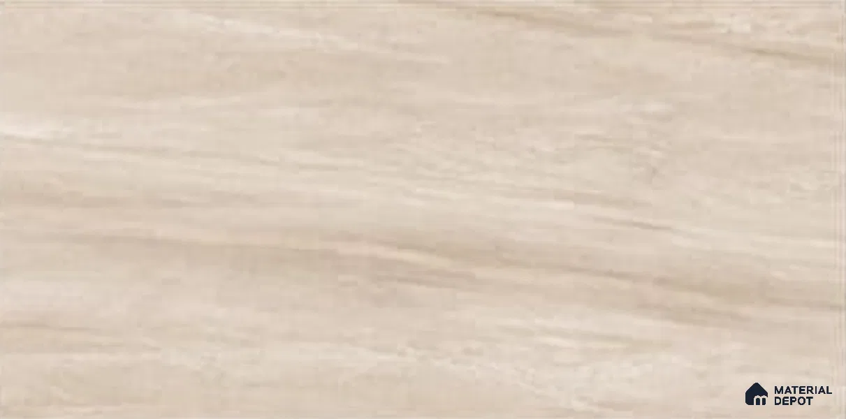 Stone Floor Tile TL 09743 E 1 ft x 1 ft Beige Ceramic Matte Finish Floor Tile - 9 mm | Ideal for Bathroom