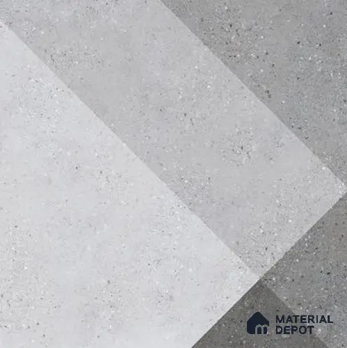 Stone Look Floor & Wall Tile TL 09901 Eclectic Terrazzo 2 ft x 2 ft Rustic Carving Matte Finish Vitrified Tile - 9 mm | 8 Random Design | Suitable For Living Room, Bedroom, Bathroom, Kitchen & Dining | Please Expect a Slight Variation of Pattern