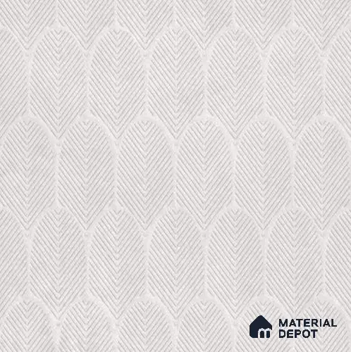 Patterned Look Floor & Wall Tile TL 09904 B Argent Silver Leaf 2 ft x 2 ft Rustic Carving Matte Finish Vitrified Tile - 9 mm | Suitable For Living Room, Bedroom, Bathroom, Kitchen & Dining | Please Expect a Slight Variation of Pattern
