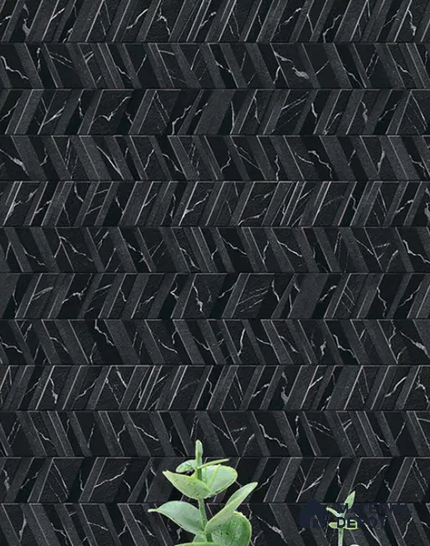 Elevation  Wall Tile TL 10257 Linklock - 17 22 x 12 inch Ceramic Matte Finish - 9 mm |  Suitable For Feature Wall, Boundary Wall, Balcony, Outdoor