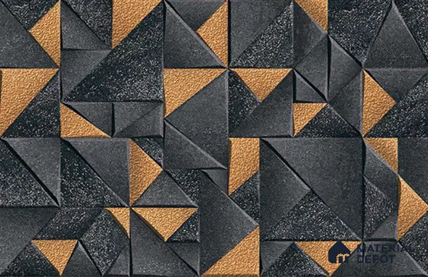 Elevation  Wall Tile TL 10166 B Linklock - 20 22 x 12 inch Ceramic Matte Finish - 9 mm |  Suitable For Feature Wall, Boundary Wall, Balcony, Outdoor