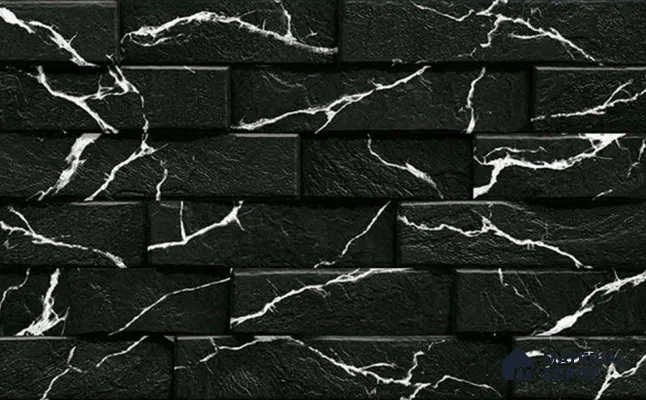 Elevation  Wall Tile TL 10255 B Linklock - 04 22 x 12 inch Ceramic Matte Finish - 9 mm |  Suitable For Feature Wall, Boundary Wall, Balcony, Outdoor