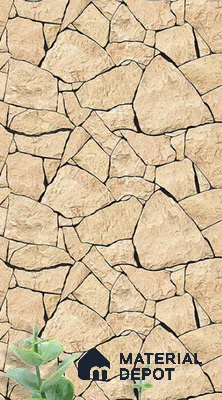 Elevation  Wall Tile TL 10169 D Linklock - 13 22 x 12 inch Ceramic Matte Finish - 9 mm |  Suitable For Feature Wall, Boundary Wall, Balcony, Outdoor