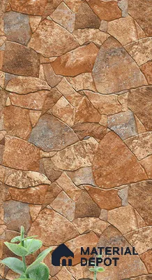 Elevation  Wall Tile TL 10169 B Linklock - 09 22 x 12 inch Ceramic Matte Finish - 9 mm |  Suitable For Feature Wall, Boundary Wall, Balcony, Outdoor (Sample)
