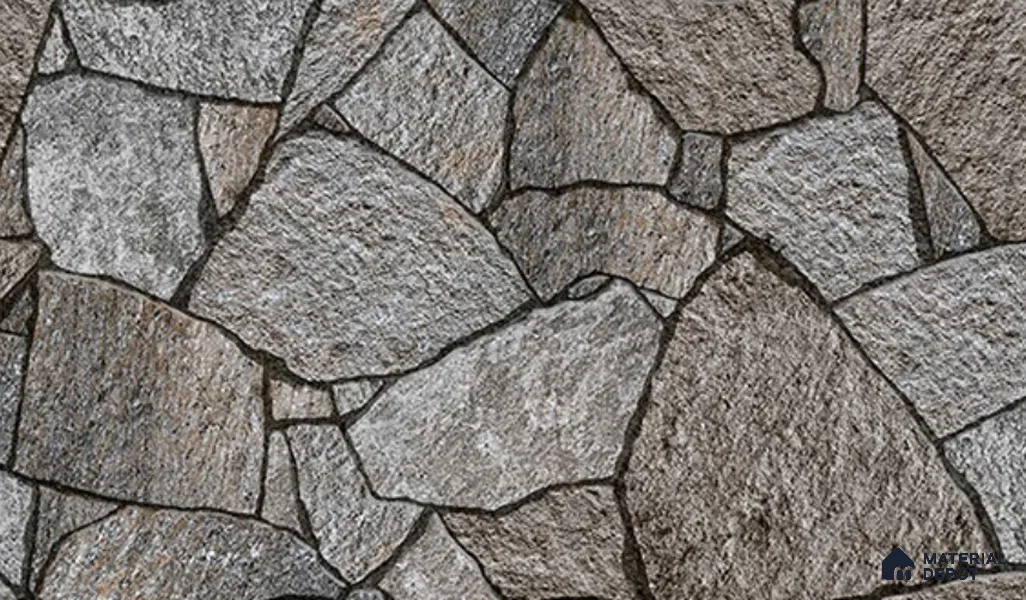 Elevation Wall Tile TL 10169 Linklock - 40 22 x 12 inch Ceramic Matte Finish - 9 mm | Suitable For Feature Wall, Boundary Wall, Balcony, Outdoor