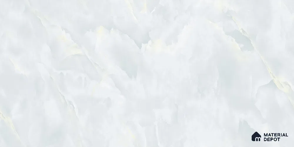 Marble Tile TL 09865 B Prussion Sky 4 ft x 2 ft Vitrified Glossy Finish - 9 mm