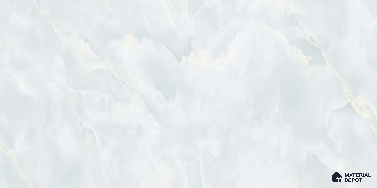 Marble Tile TL 09865 B Prussion Sky 4 ft x 2 ft Vitrified Glossy Finish - 9 mm
