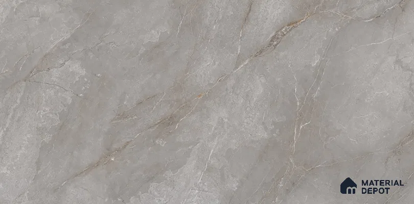 Marble Tile TL 09864 B Perth Grey 4 ft x 2 ft  Vitrified Glossy Finish - 9 mm