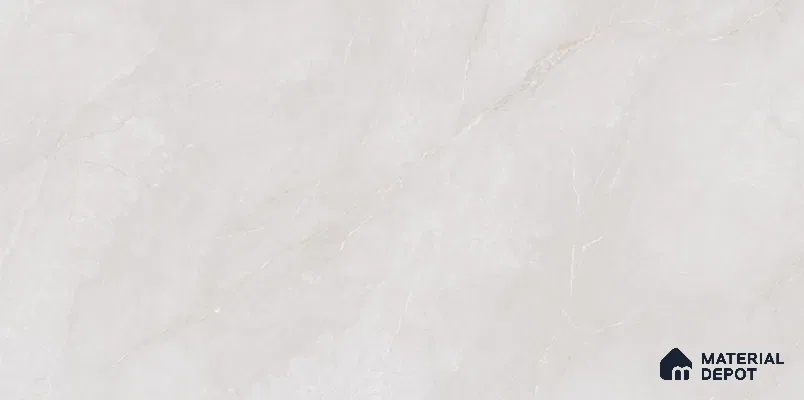 Marble Tile TL 09864 Perth Bianco 4 ft x 2 ft  Vitrified Glossy Finish - 9 mm