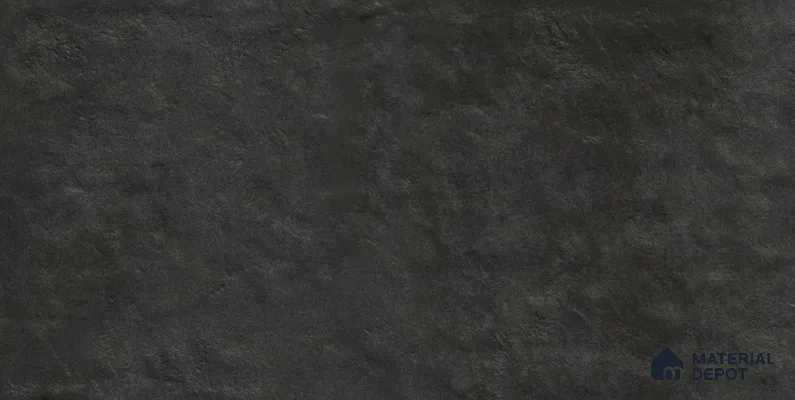 Punch Tile TL 09883 E Raw Charcoal Black 4 ft x 2 ft  Vitrified Matte Finish - 9 mm