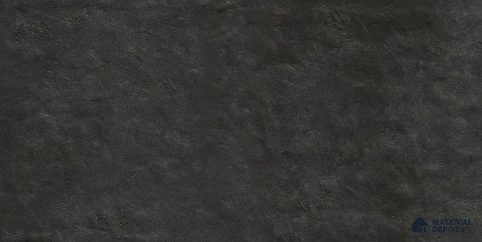 Punch Tile TL 09883 E Raw Charcoal Black 4 ft x 2 ft  Vitrified Matte Finish - 9 mm