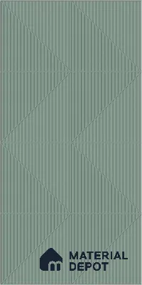 Punch Wall TL 12534 Mint Decor 4 ft x 2 ft Punch Finish Vitrified Tile - 8.5 mm | Suitable for Living Room, Bathroom, Dining & Highlighter Wall