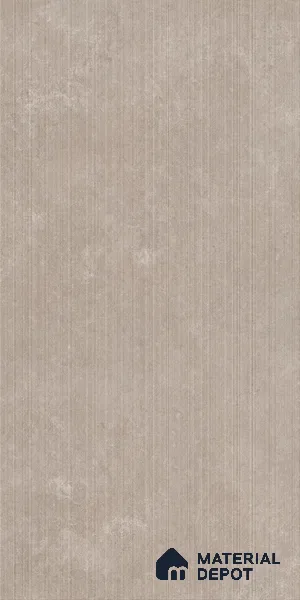 Punch Wall Tile TL 12489 K Palmiro Mud 4 ft x 2 ft Petals Protex Glr Punch Finish Vitified - 9 mm | 6 Random Design | Suitable for Living Room, Bedroom, Dining & Kitchen Wall