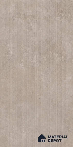 Punch Wall Tile TL 12489 K Palmiro Mud 4 ft x 2 ft Petals Protex Glr Punch Finish Vitified - 9 mm | 6 Random Design | Suitable for Living Room, Bedroom, Dining & Kitchen Wall
