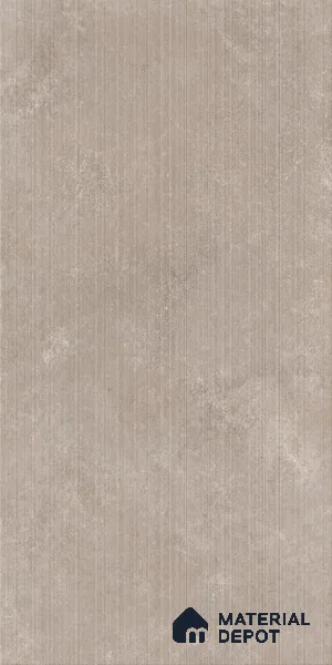 Punch Wall Tile TL 12489 K Palmiro Mud 4 ft x 2 ft Petals Protex Glr Punch Finish Vitified - 9 mm | 6 Random Design | Suitable for Living Room, Bedroom, Dining & Kitchen Wall