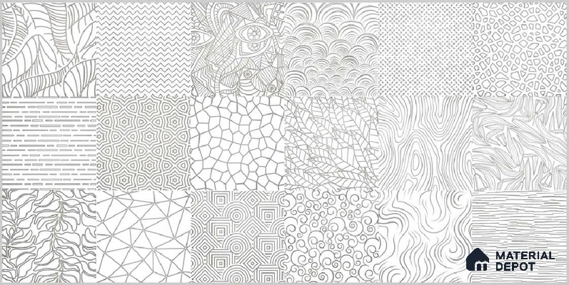 Highlighter Wall TL 12528 B Urban White 4 ft x 2 ft High Gloss Finish Vitrified Tile - 8.5 mm | 3 Random Design | Suitable for Living Room, Bathroom, Dining & Highlighter Wall