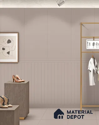Punch Wall TL 12548 C Windsor Clay  4 ft x 2 ft  Full Body Matte Finish Vitrified Tile - 9 mm | Suitable for Living Room, Bathroom, Dining & Highlighter Wall