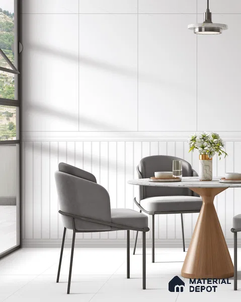 Punch Wall TL 12548 P Windsor Kota 4 ft x 2 ft Full Body Matte Finish Vitrified Tile - 9 mm | Suitable for Living Room, Bathroom, Dining & Highlighter Wall