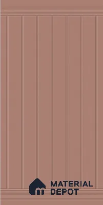 Punch Wall TL 12548 Windsor Peach  4 ft x 2 ft  Full Body Matte Finish Vitrified Tile - 9 mm | Suitable for Living Room, Bathroom, Dining & Highlighter Wall