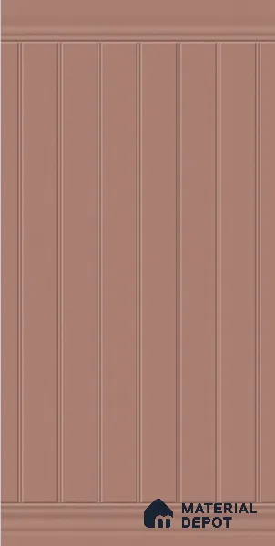 Punch Wall TL 12548 Windsor Peach 4 ft x 2 ft Full Body Matte Finish Vitrified Tile - 9 mm | Suitable for Living Room, Bathroom, Dining & Highlighter Wall
