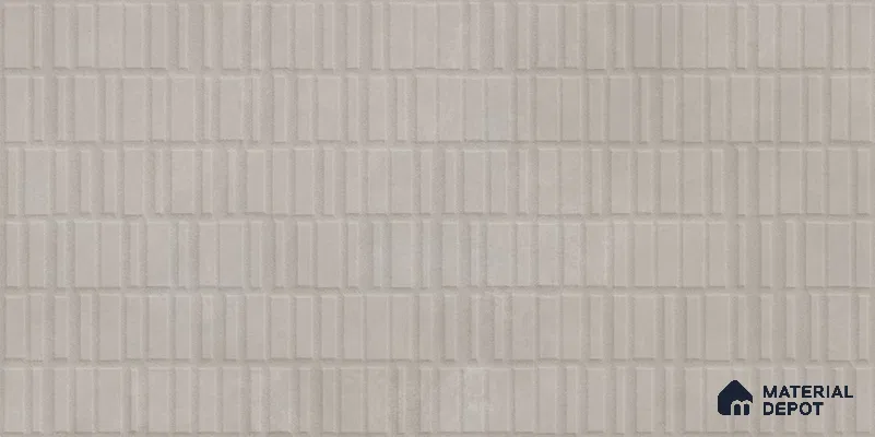 Punch Wall Tile TL 12490 E Santino Dove 4 ft x 2 ft Petals Protex Glr Punch Finish Vitified - 9 mm | 4 Random Design | Suitable for Living Room, Bedroom, Dining & Kitchen Wall